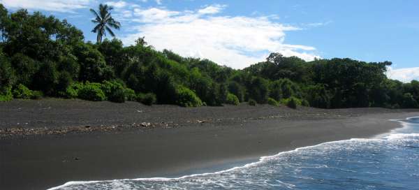 Praia de Mimba em Padangbai: Visto