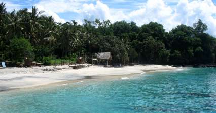 Pláž Bias Tegul v Padangbai