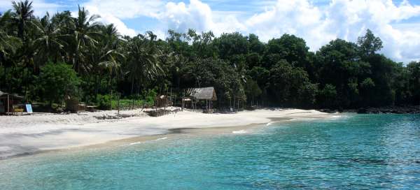 Pláž Bias Tegul v Padangbai: Turistika