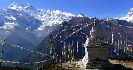 Ascent to Chorten of Ghyar