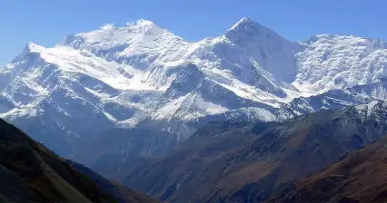 Salita sopra Thorong High Camp