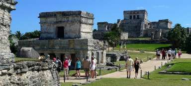 Visit of Fortress in Tulum