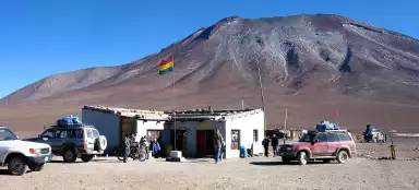 Conduciendo por Hito Cajon