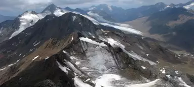 クロイツシュピッツェへの登り