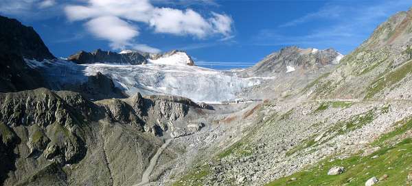 Guida lungo il ghiacciaio dell'Ötztal