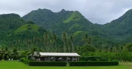 Bike trip around Rarotonga