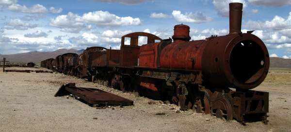Recorrido por el cementerio de trenes: Clima y temporada