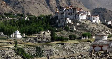 Un tour del monastero di Likir Gompa