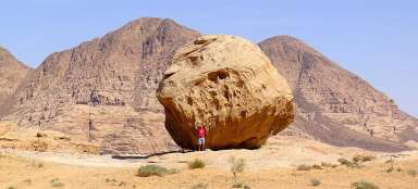 Paseo por el desierto de Wadi Rum II.