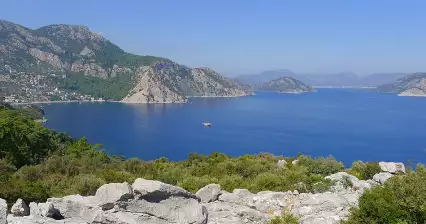 Marmaris - Kumlubük 경치 좋은 도로