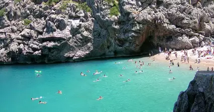 Nadar em Sa Calobra