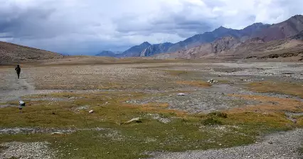 ニマリン高原でハイキング