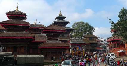 Wycieczka po placu Durbar w Katmandu